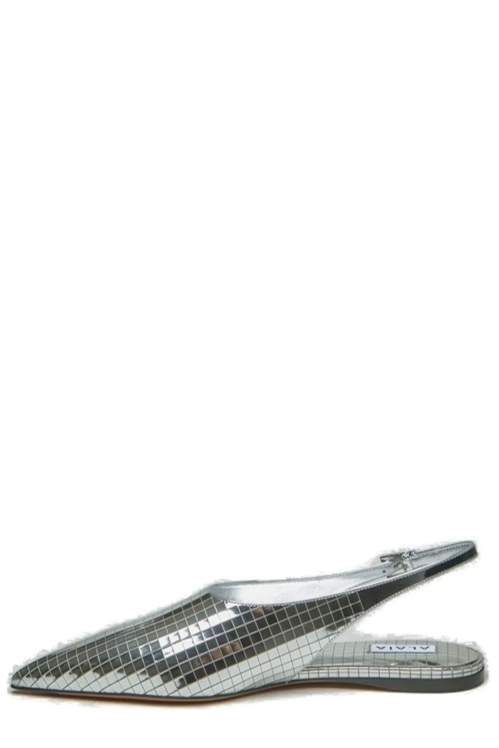 Pointed-Toe Slingback Flats