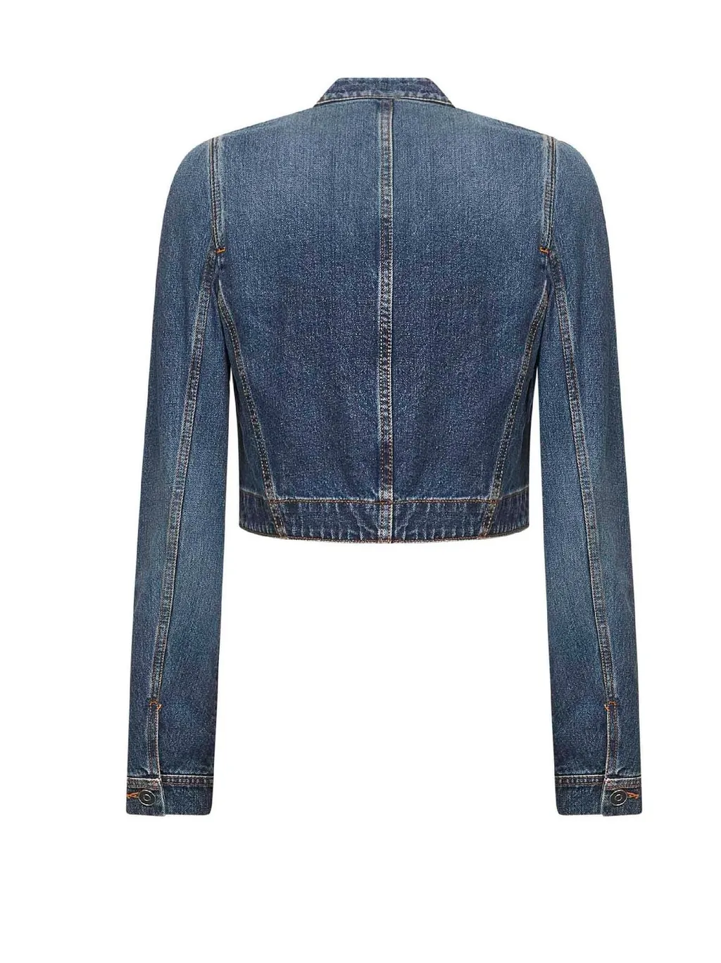 Denim Cropped Jacket