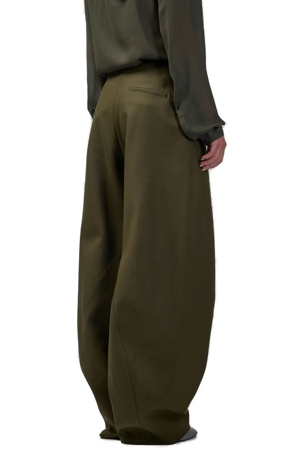 High-Waist Twisted Pants