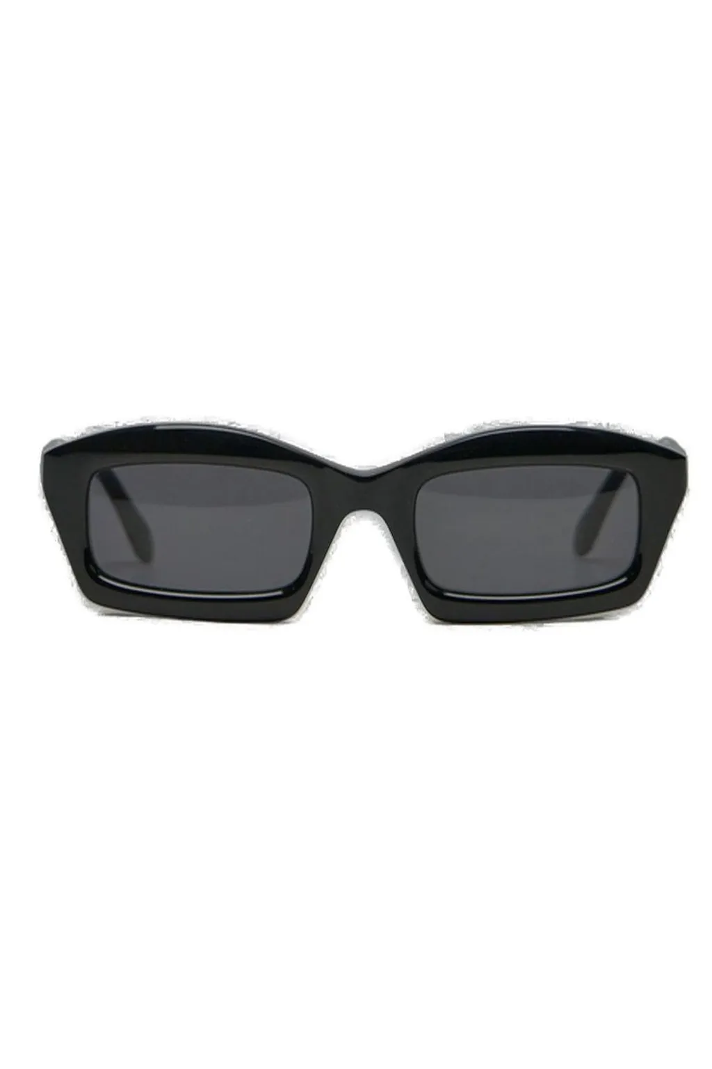 Rectangular-Frame Sunglasses