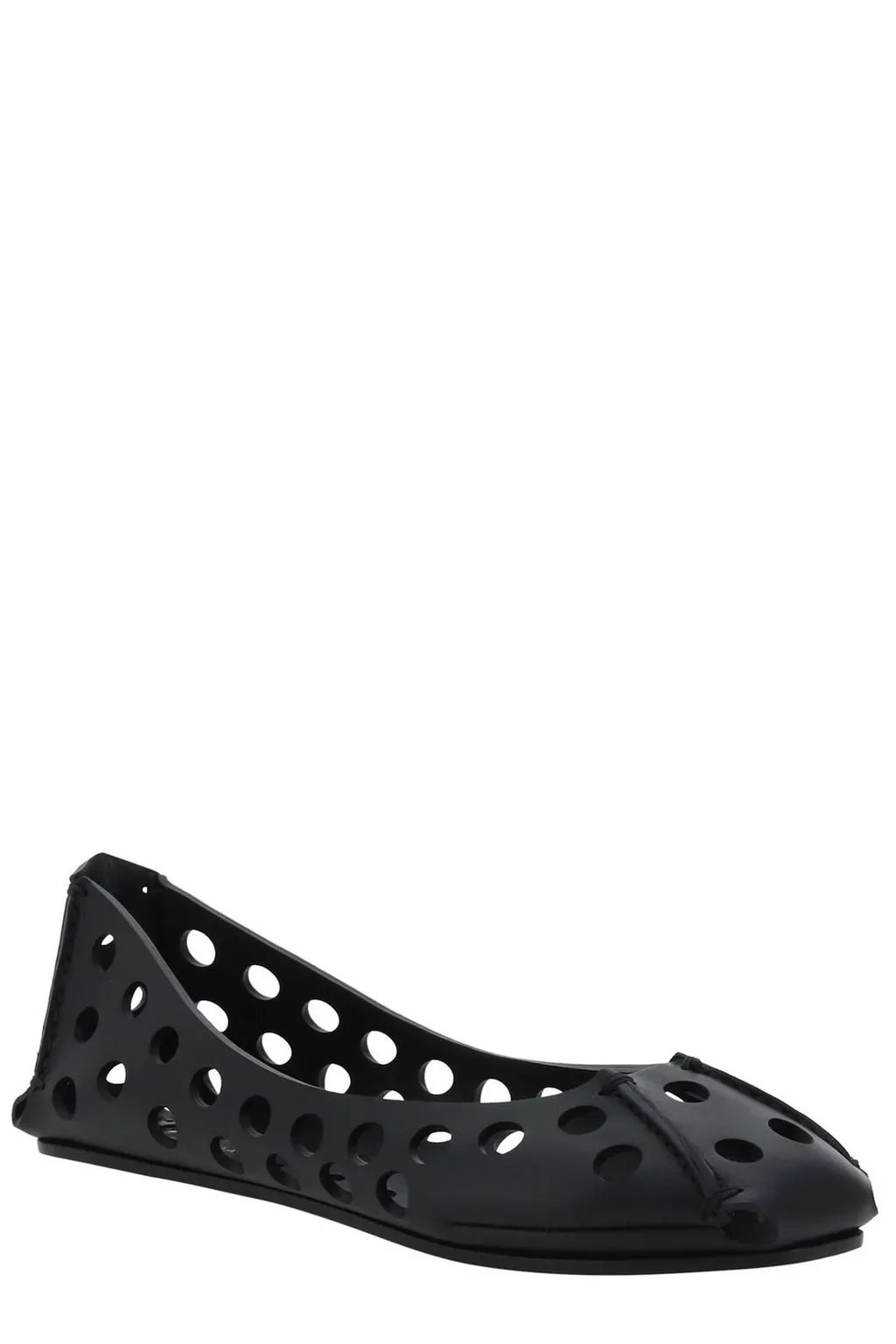 Cut-Out Ballet Flats