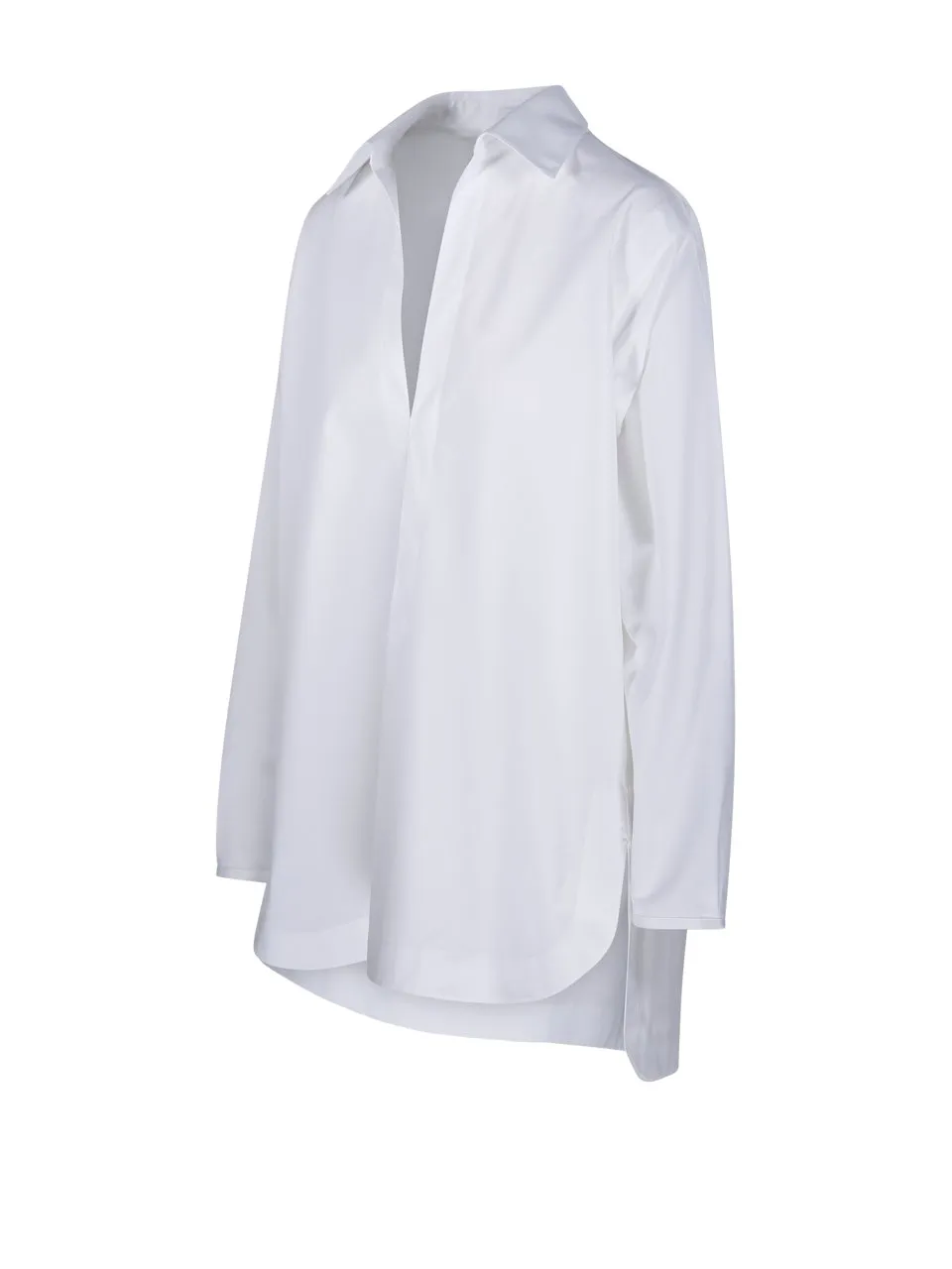 Tunic Poplin Shirt Dress