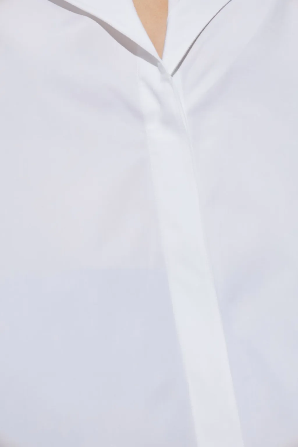 Straight Cut Hooded Shirt