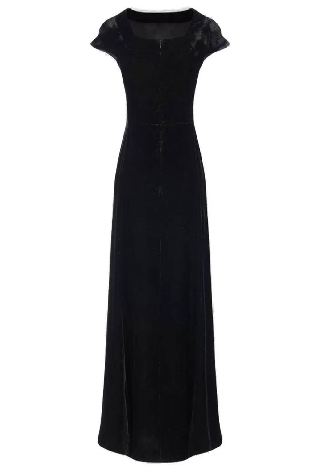 Short Sleeve Long Dress
