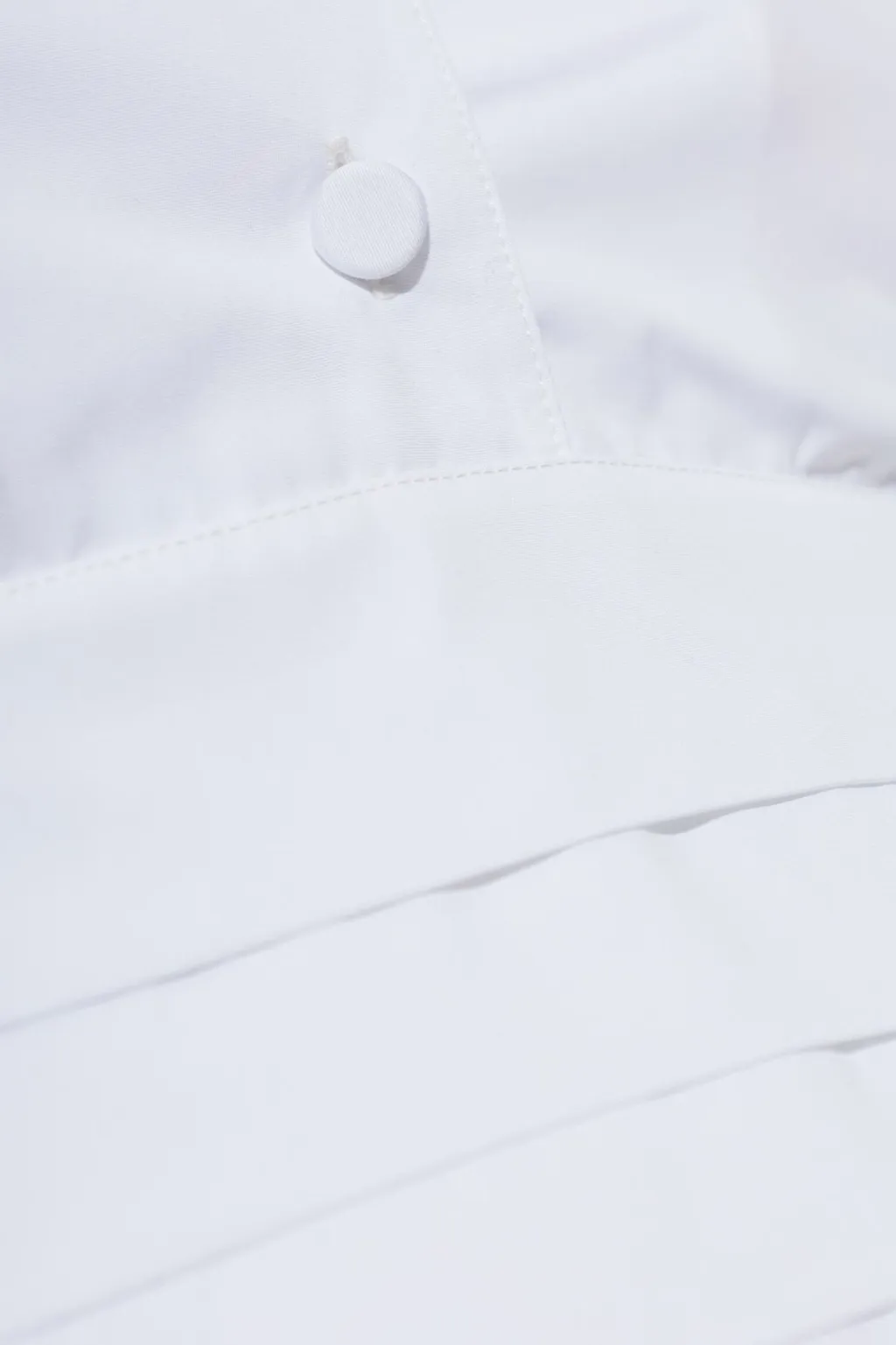 Cropped Poplin Shirt