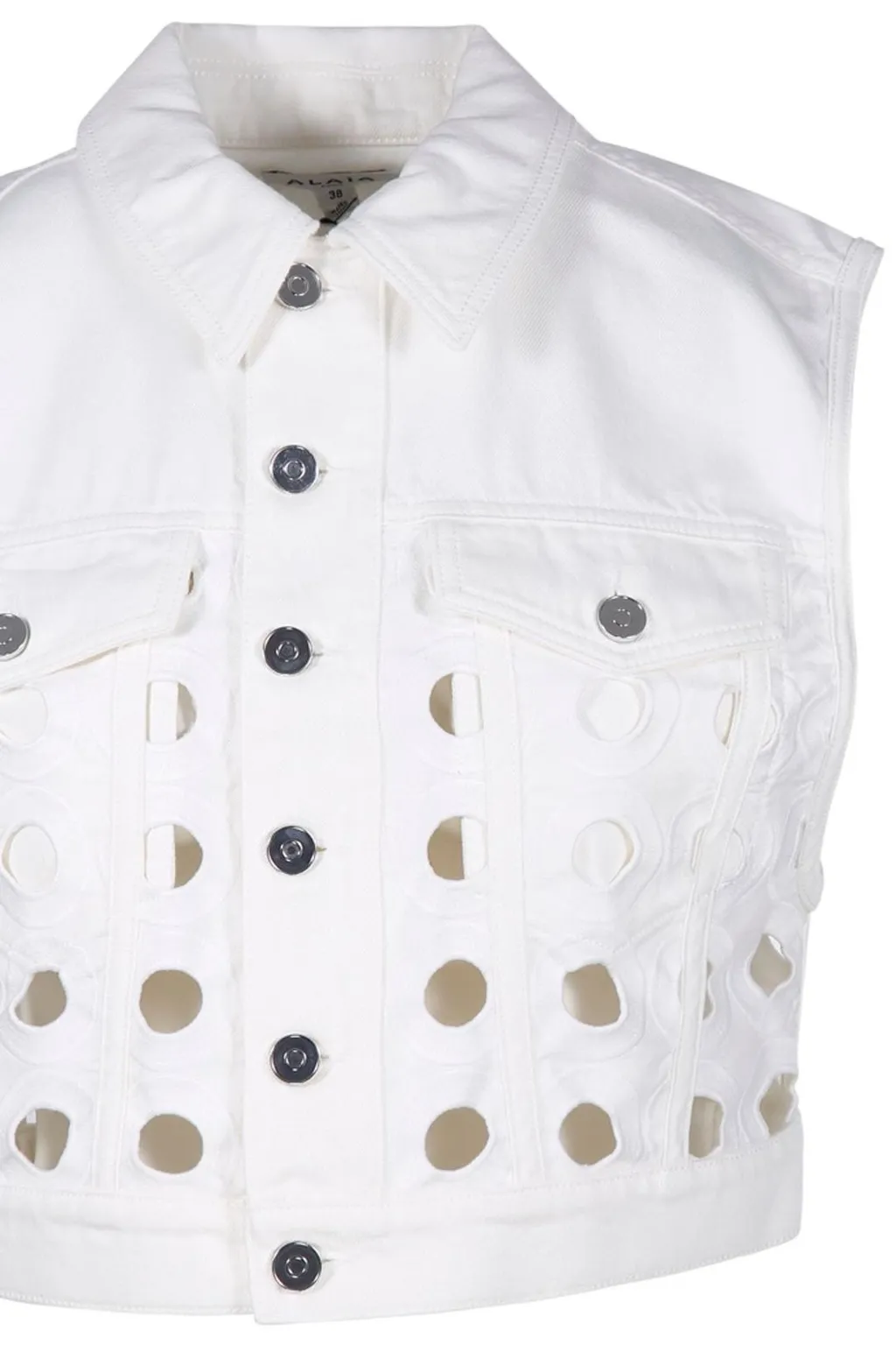 Cut Out Detailed Vest