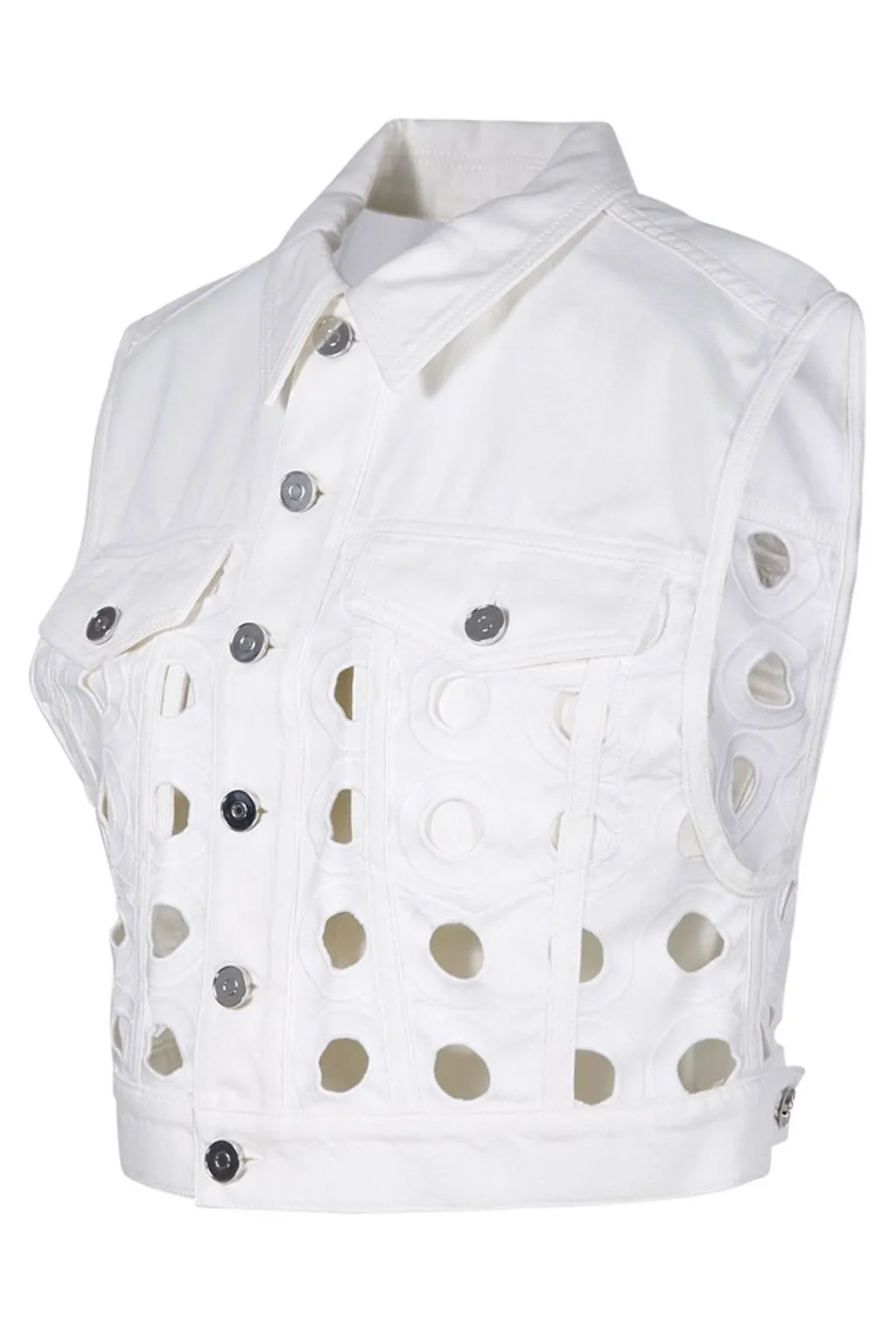 Cut Out Detailed Vest