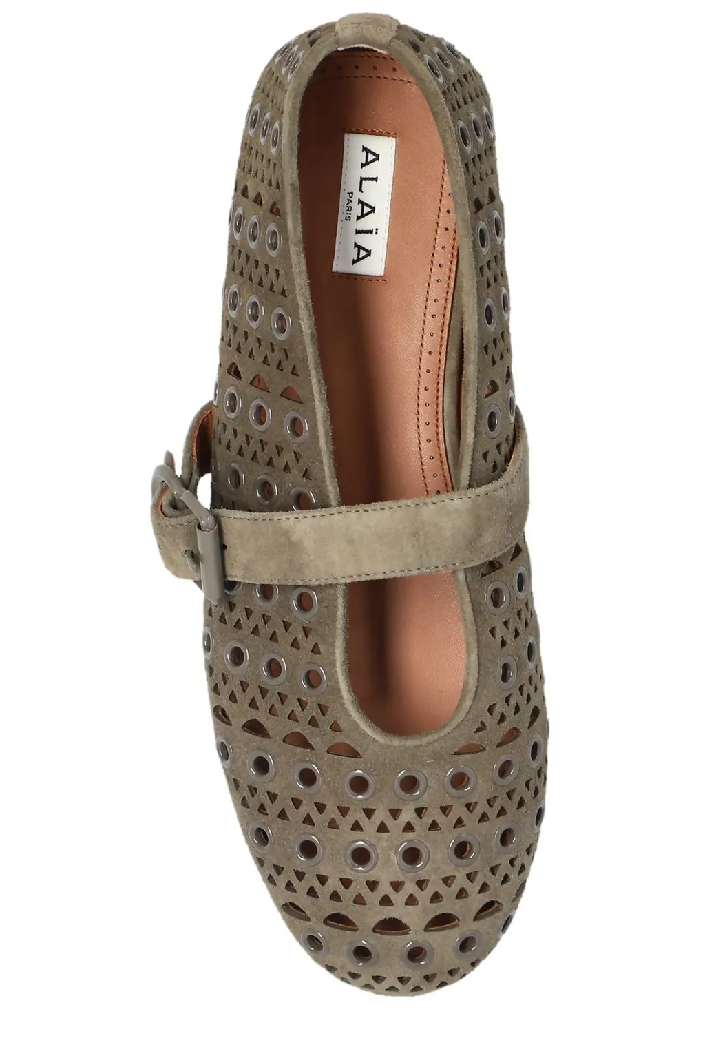 Eyelet Ballet Flats