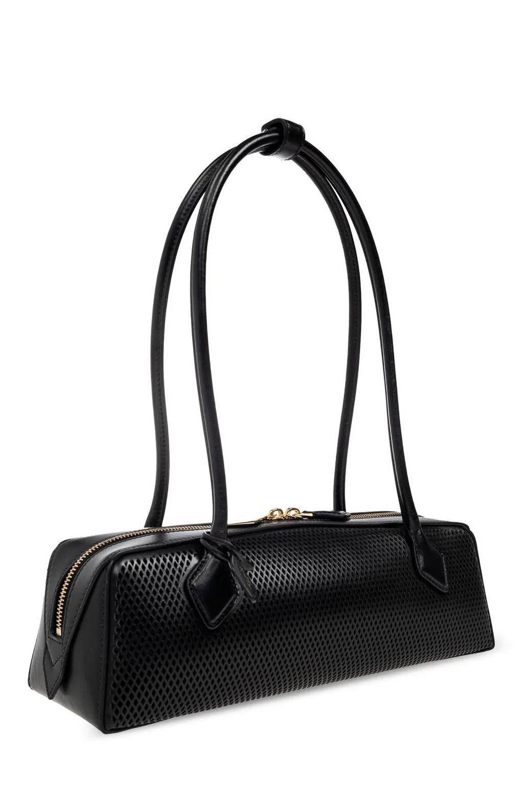 Medium Le Teckel Zipped Shoulder Bag