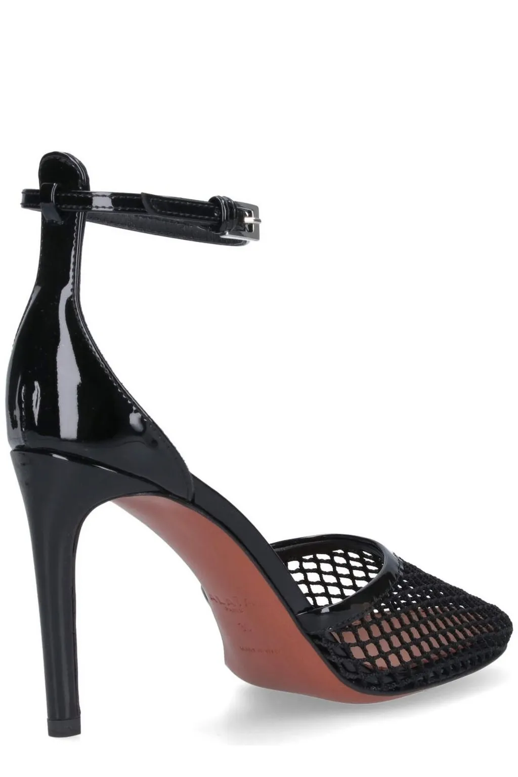 High Fishnet Pumps