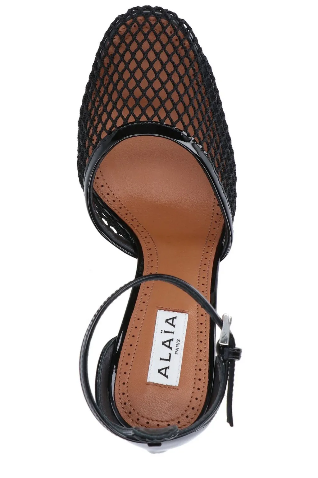 High Fishnet Pumps