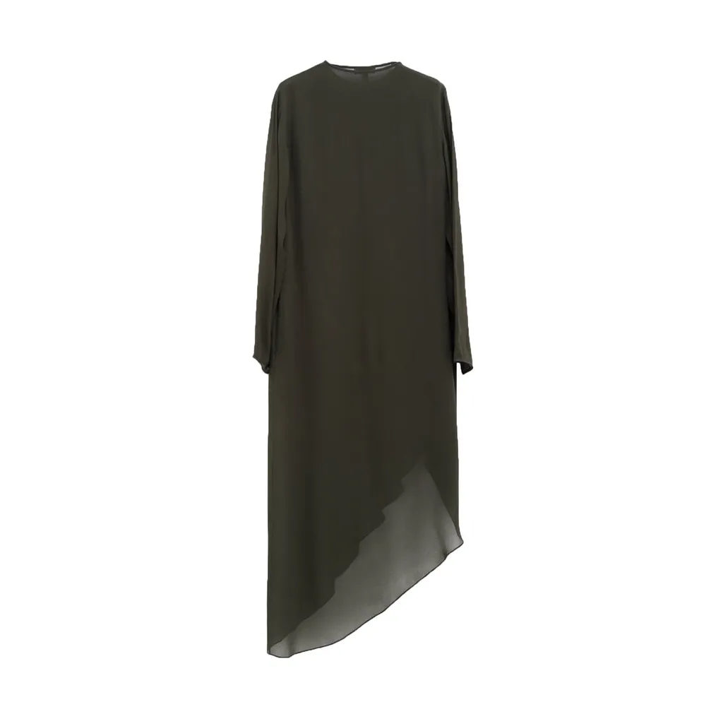 Wrapped Asymmetric Dress