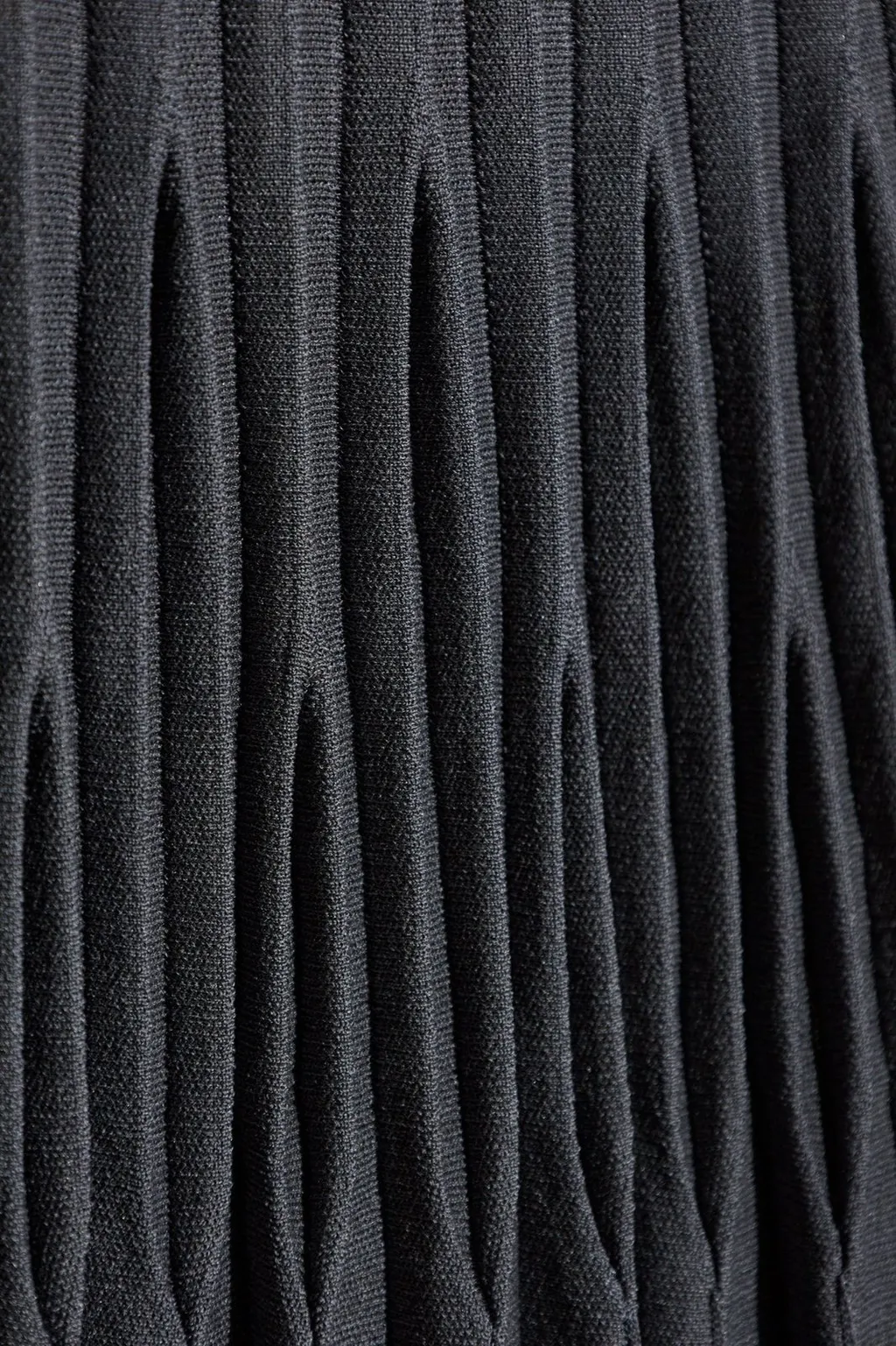 Flared Pleated Skirt
