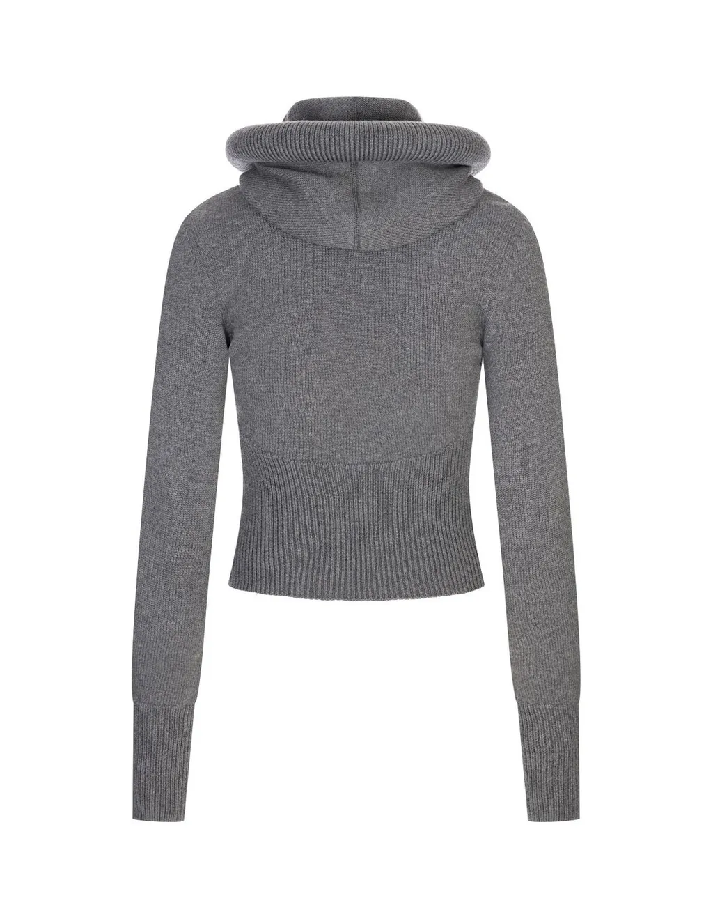 Hooded Knitted Jumper