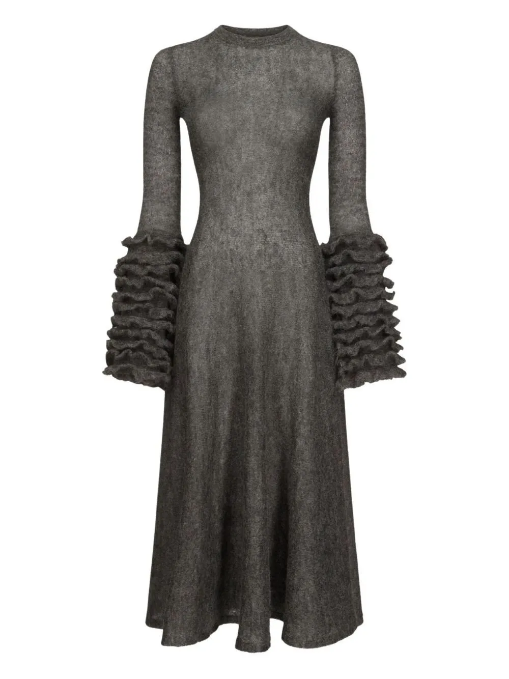Frills Knitted Dress