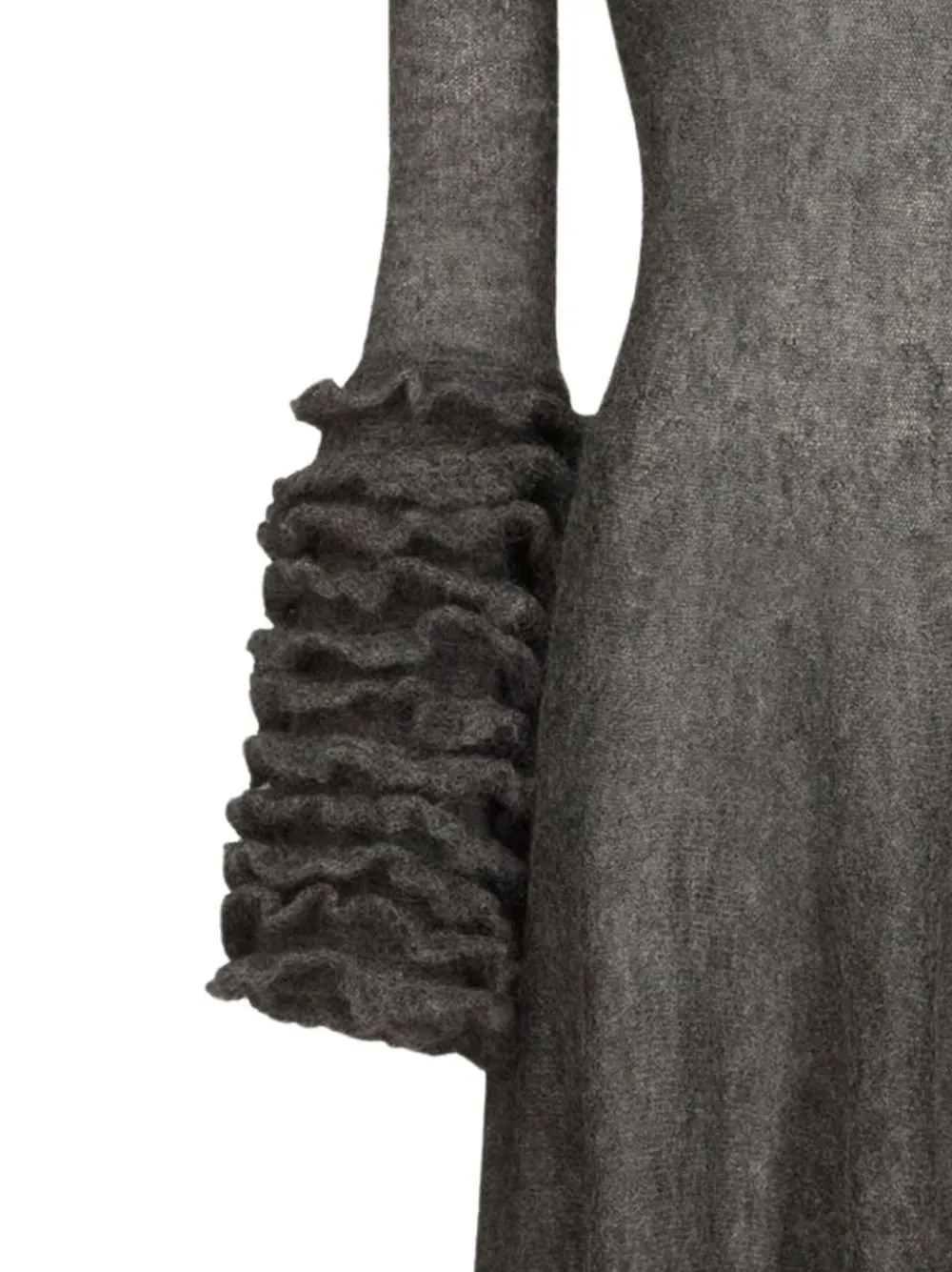 Frills Knitted Dress