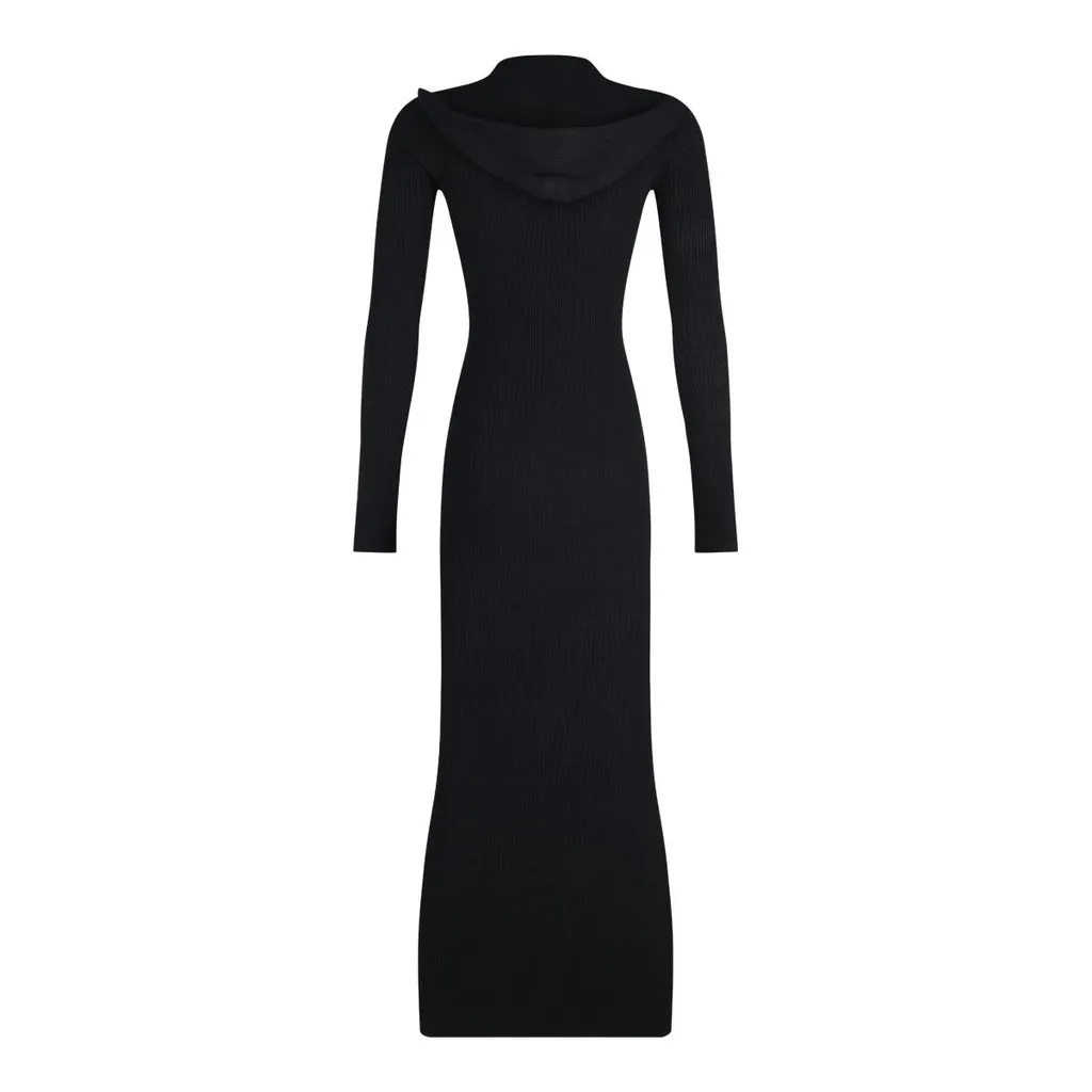Ribbed Knit Dress