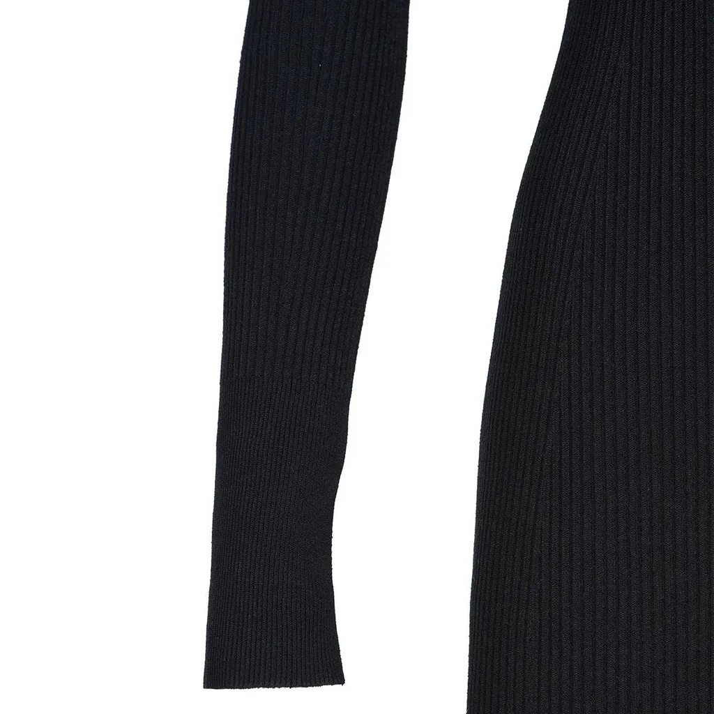 Ribbed Knit Dress