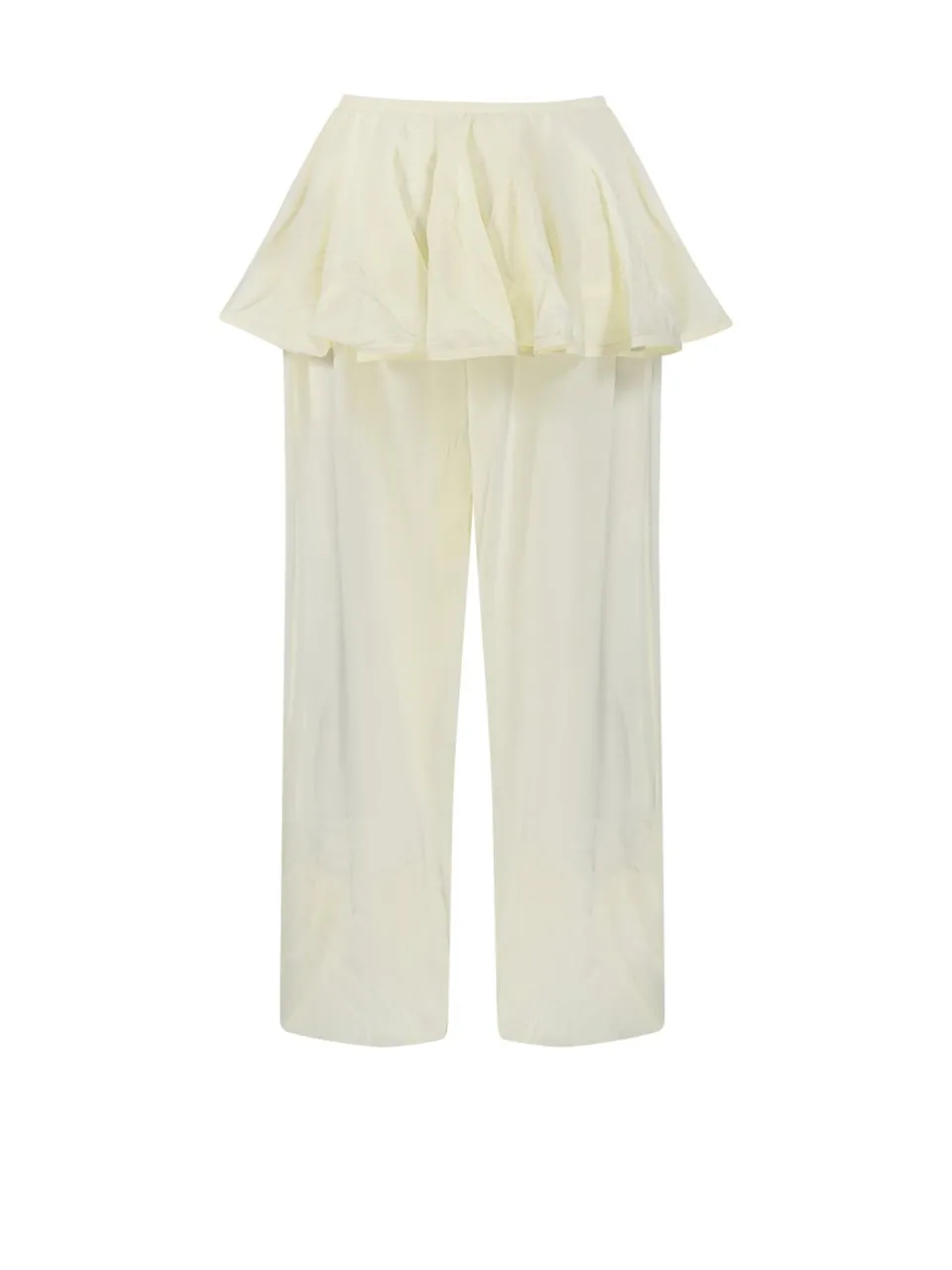 Knit Peplum Pants