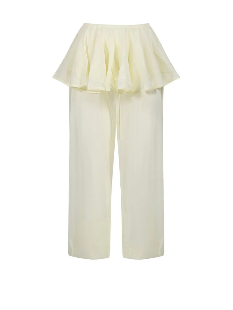 Knit Peplum Pants