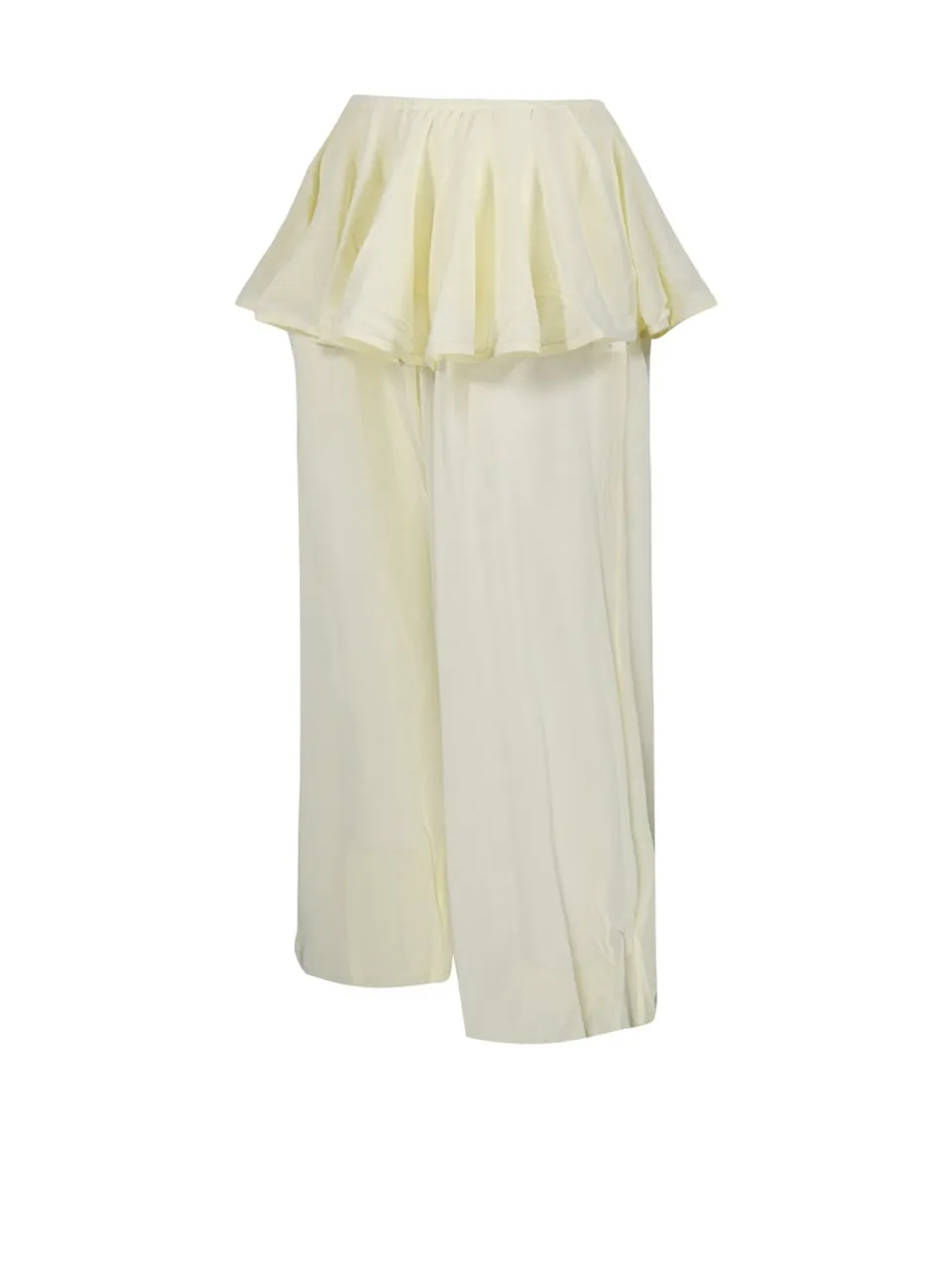 Knit Peplum Pants