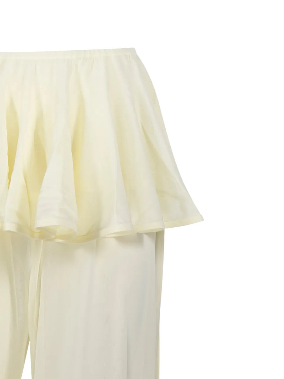Knit Peplum Pants