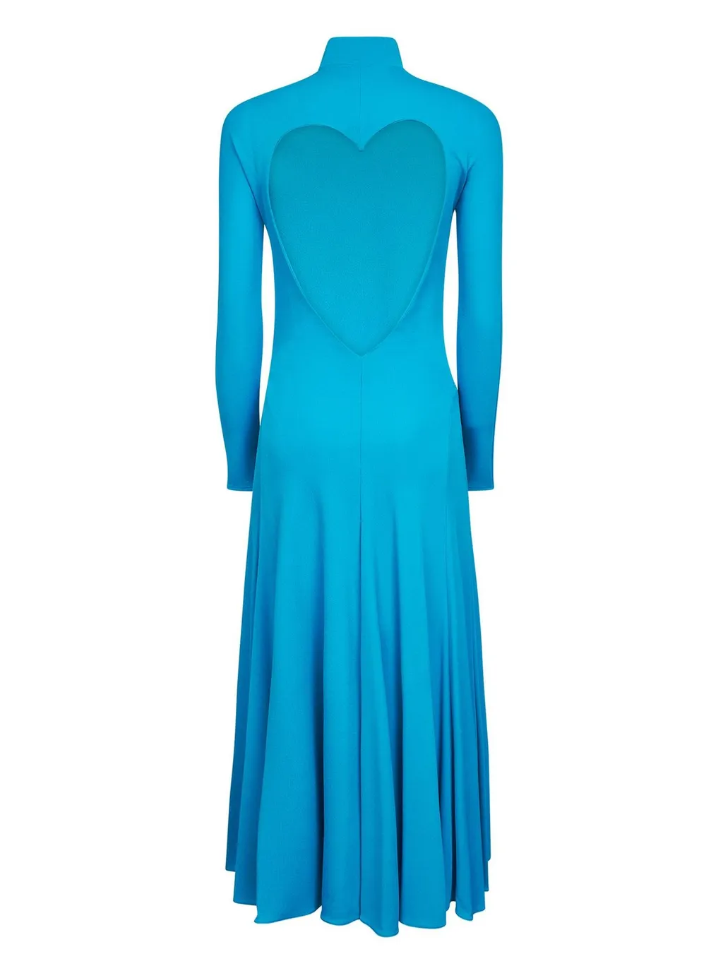 Fluid Jersey Heart Dress