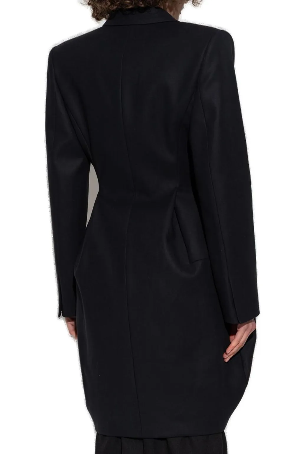 Round Double-Breasted Coat