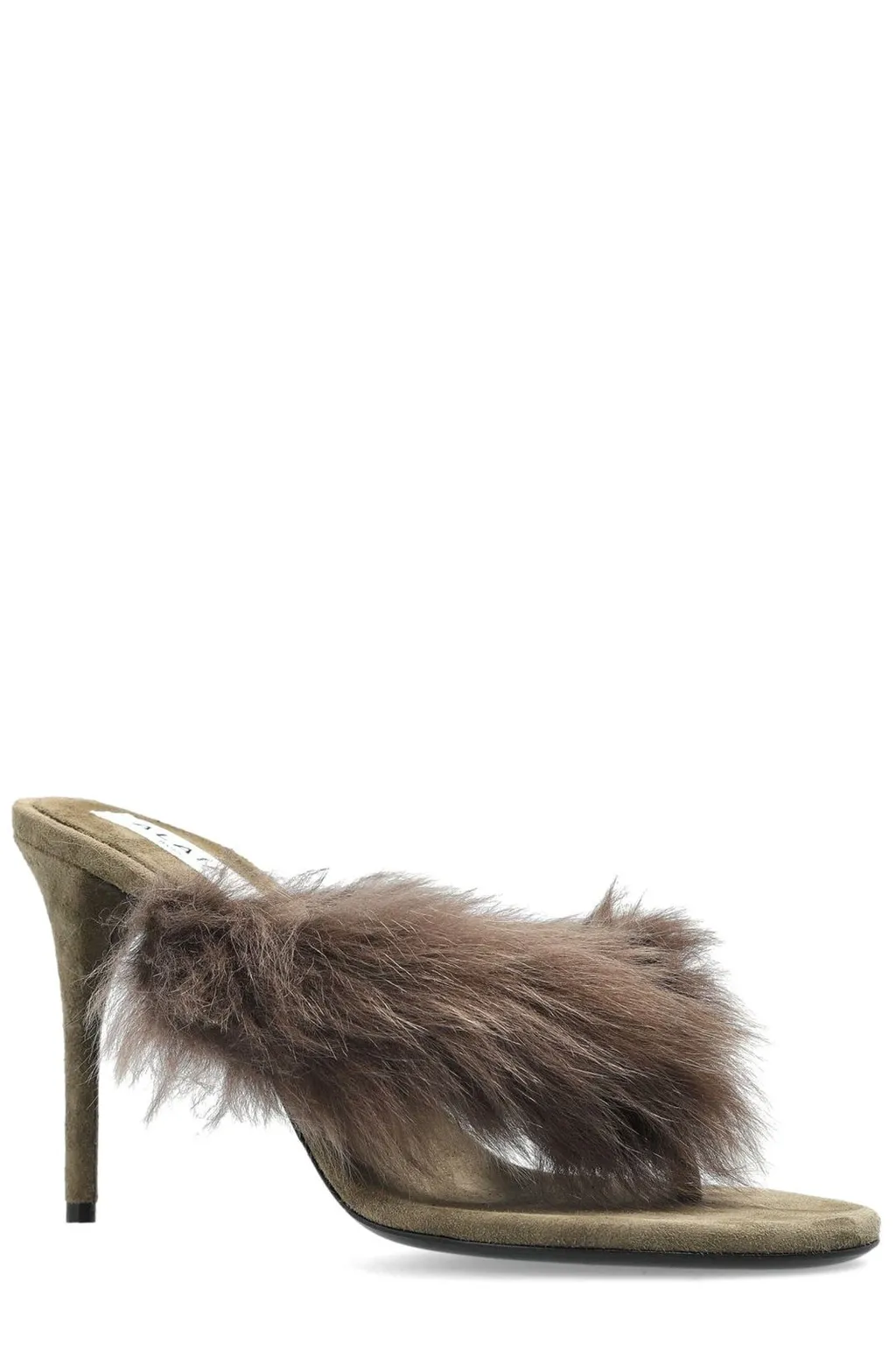 Heeled Thong Mules