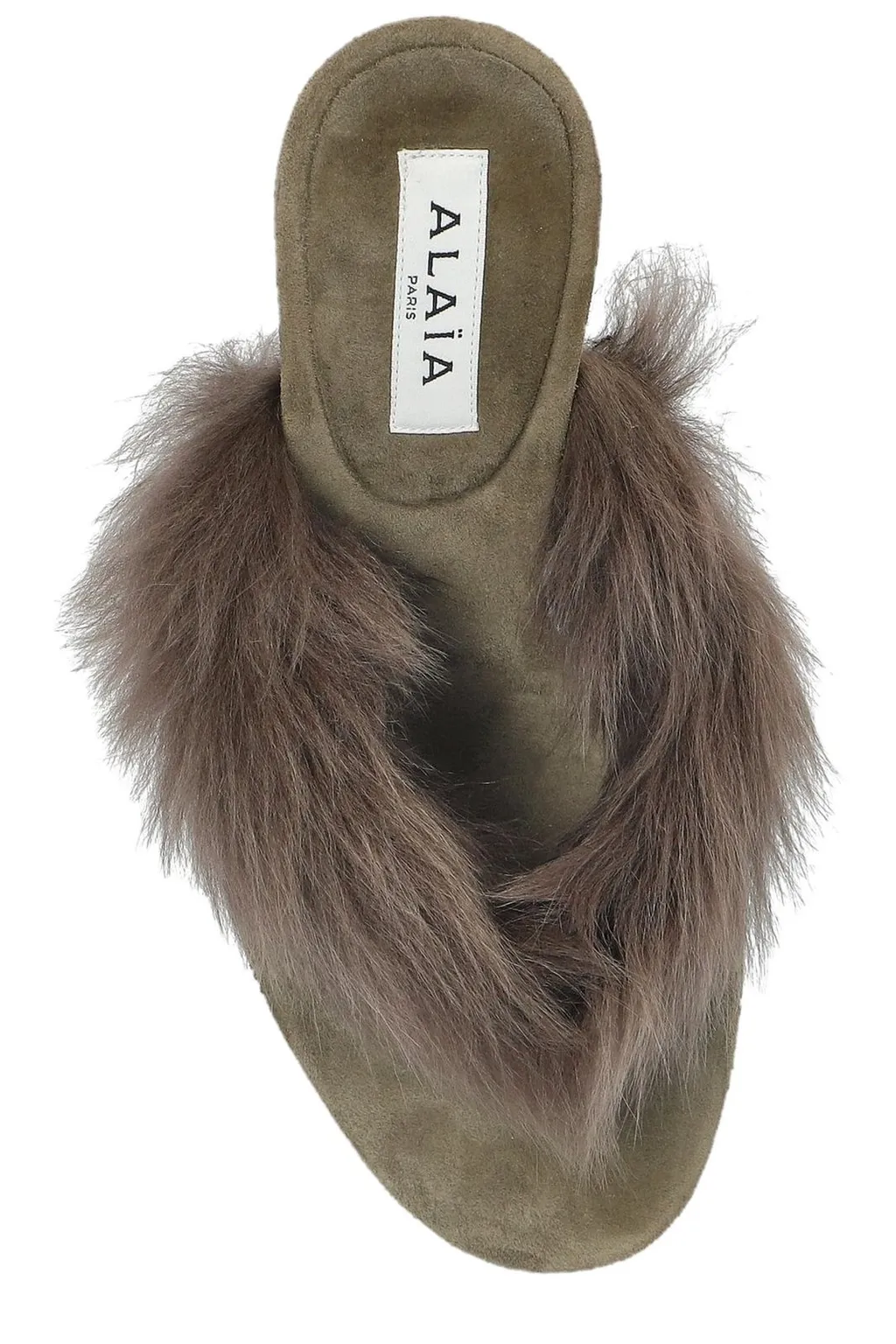 Heeled Thong Mules