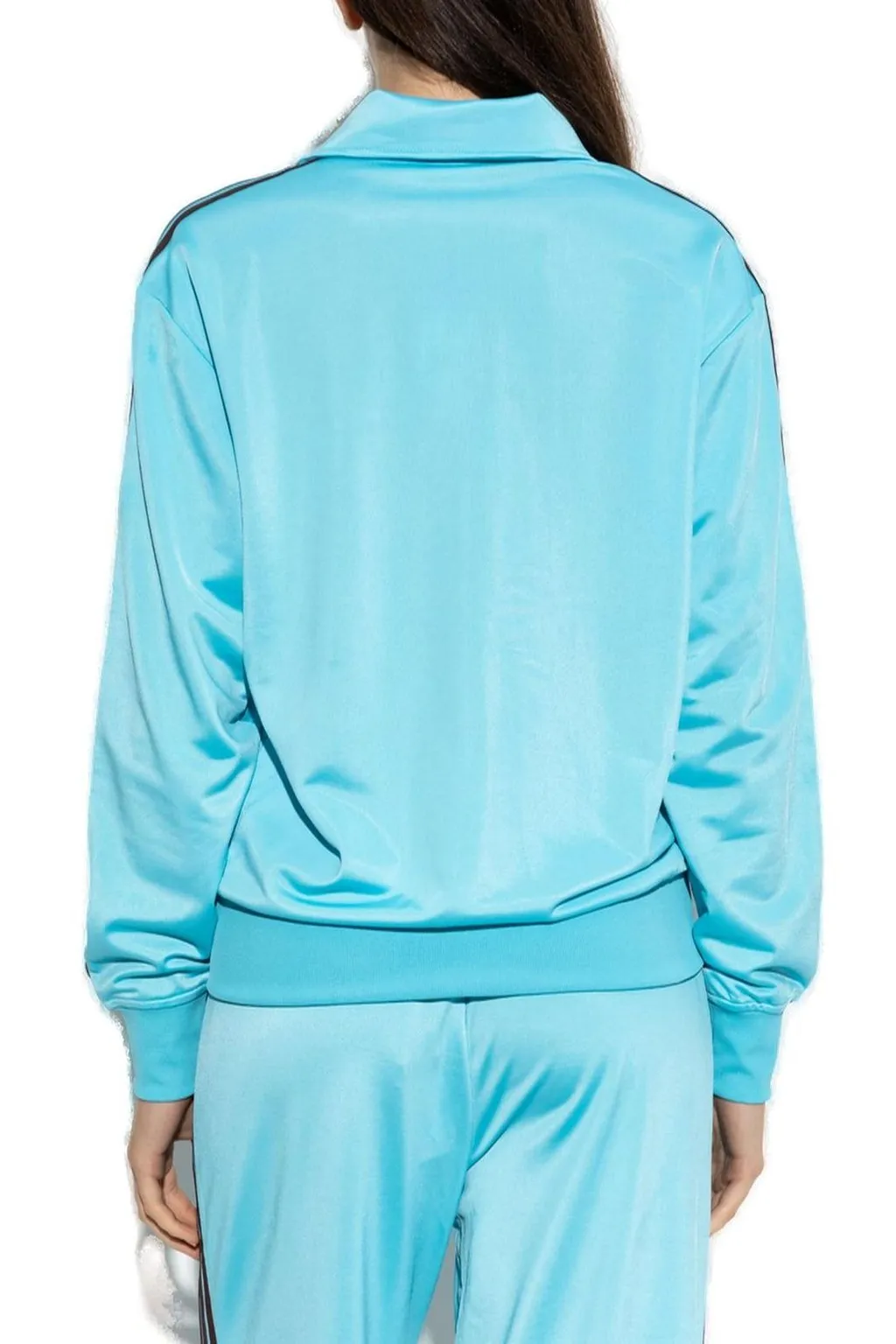 Logo Embroidered Zipped Sweatshirt