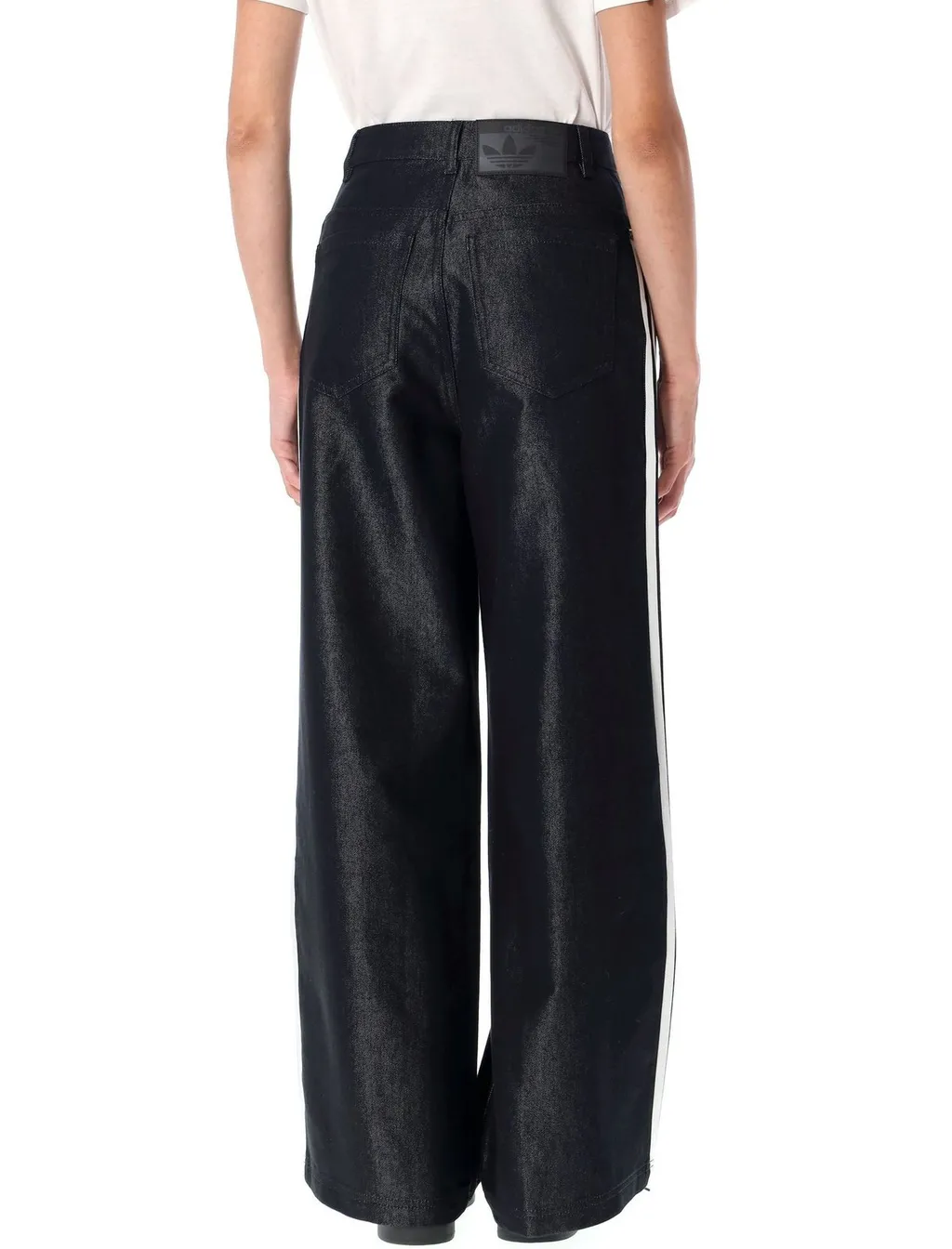 Stripe-Detailed Baggy Pants