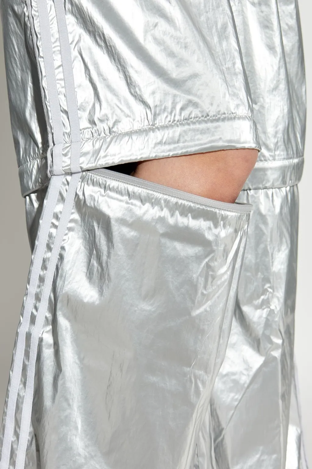 Detachable-Leg Wide Sweatpants
