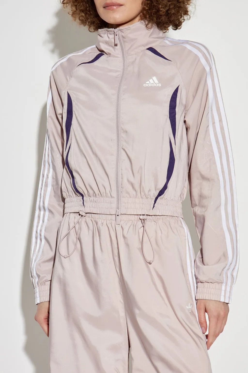 Logo Detailed Zip-Up Sweatshirt