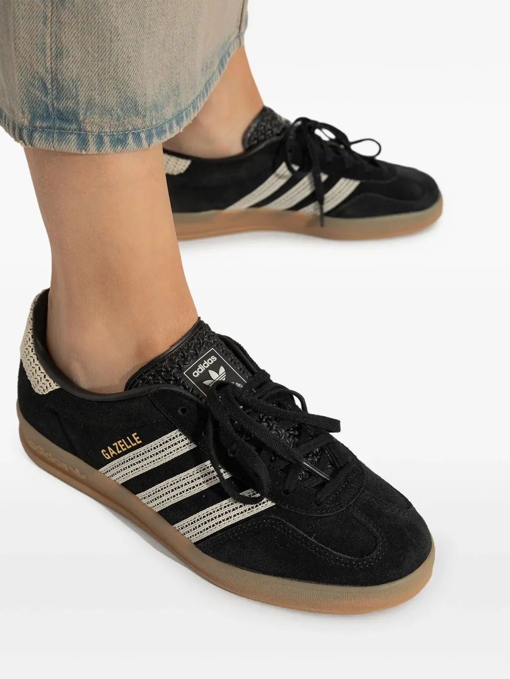 Gazelle Indoor Lace-Up Sneakers