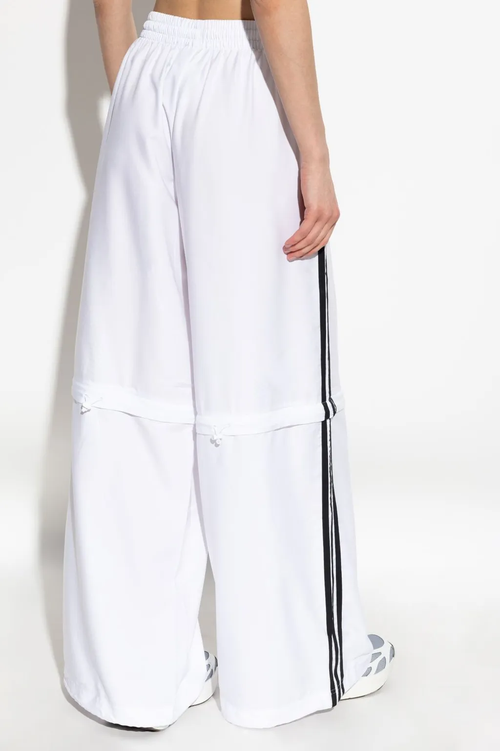 Detachable-Leg 3-Stripes Sweatpants