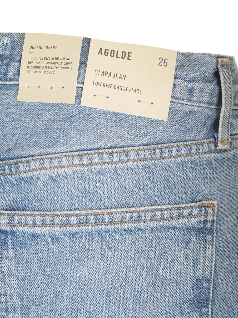 Clara Low Rise Wide-Leg Jeans