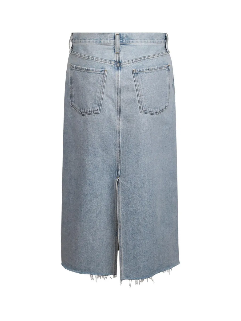Della High-Rise Denim Skirt