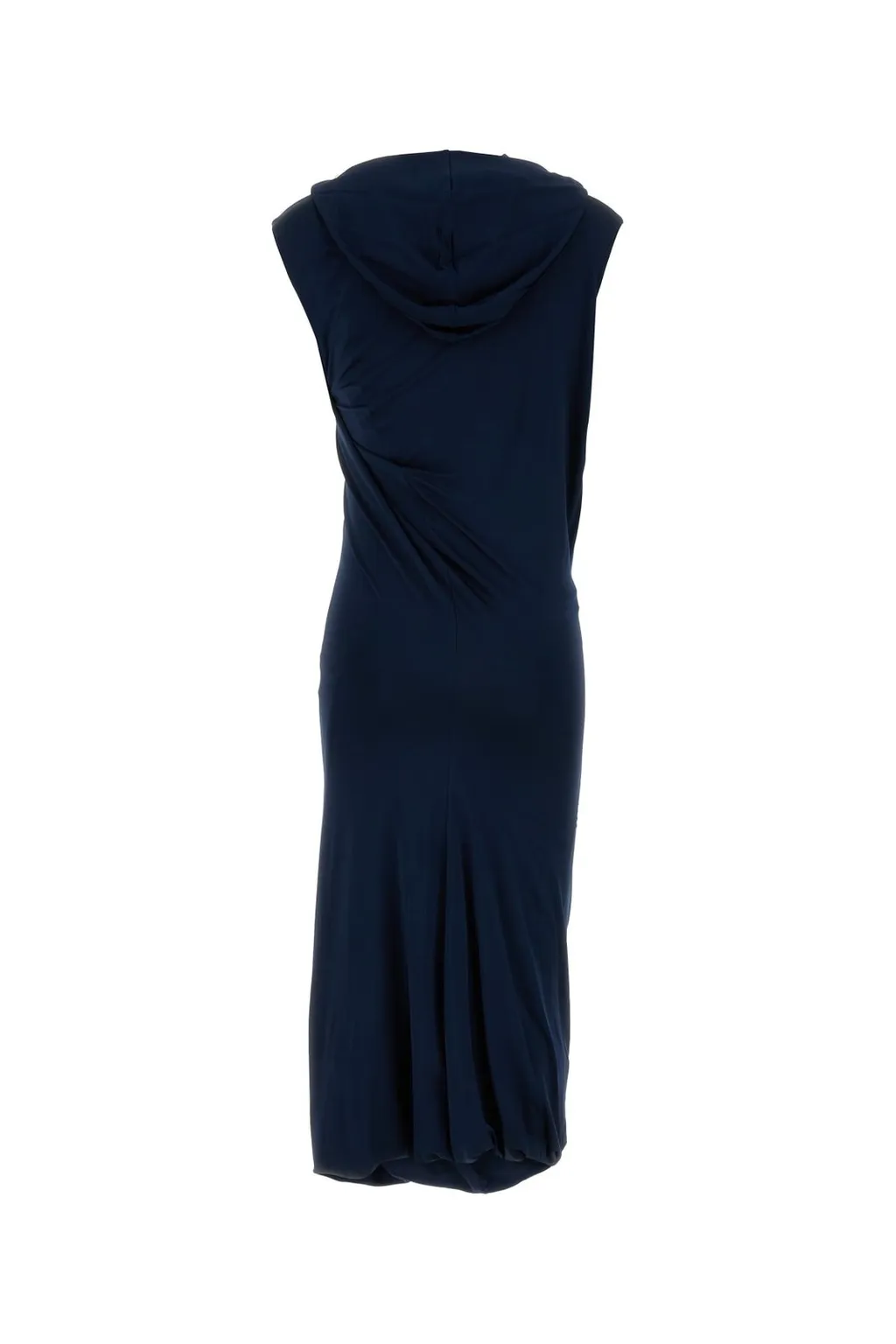 Sleeveless Hooded Midi Dress