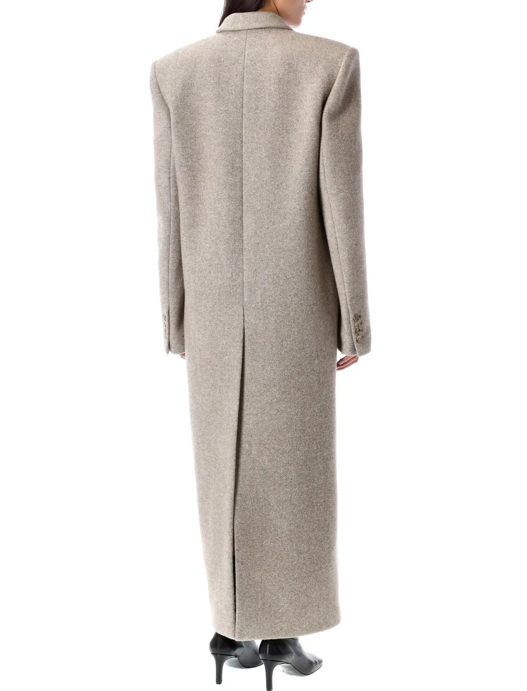 Double-Breasted Classic Long Coat