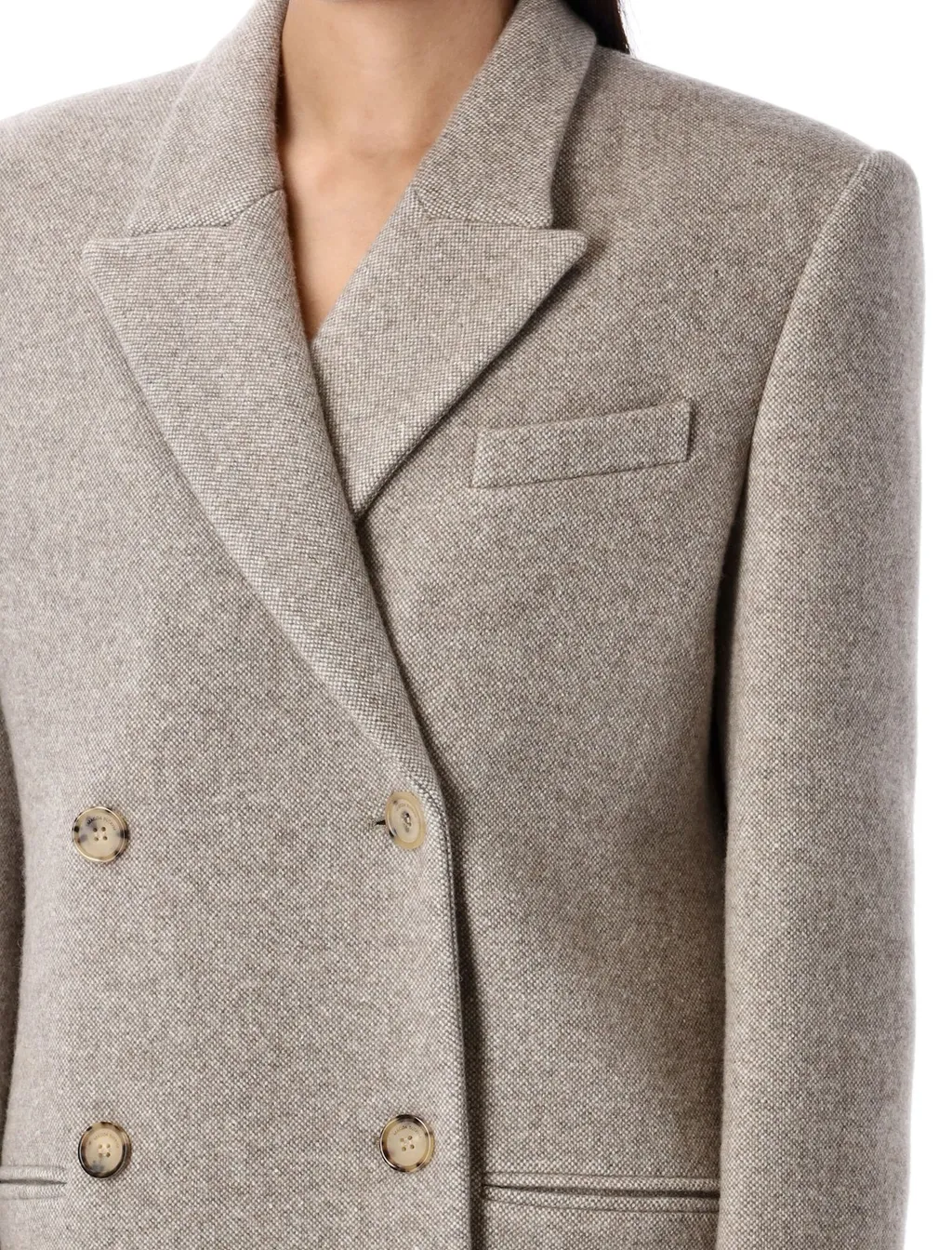 Double-Breasted Classic Long Coat