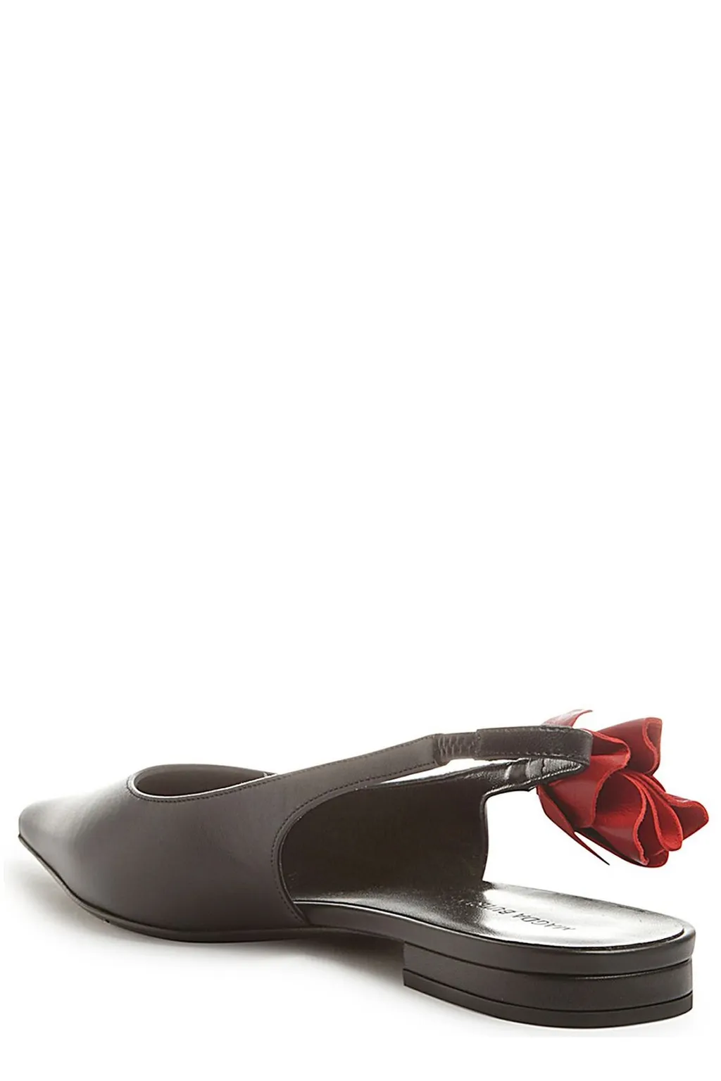 Floral Detailed Slingback Flats