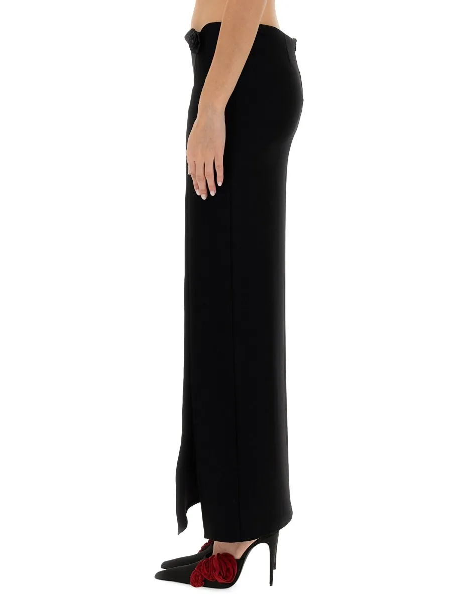 Side Slit Long Skirt