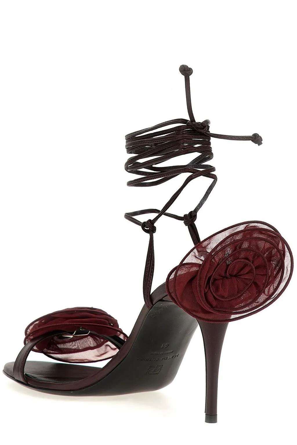 Wrap Around Double Flower Sandals