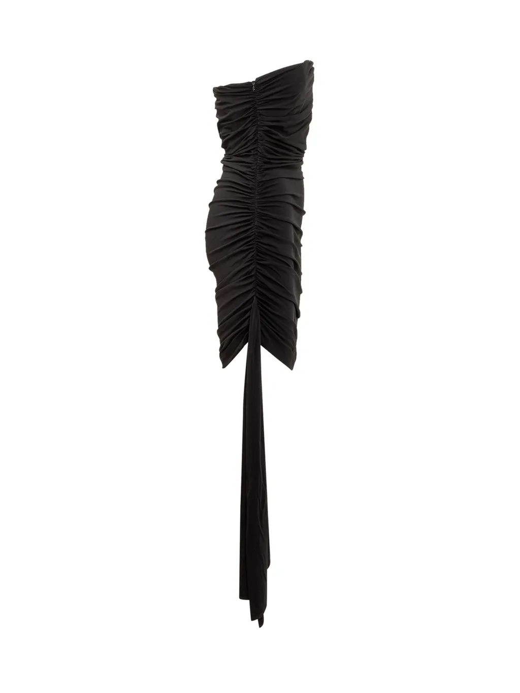 Ruched Strapless Mini Dress