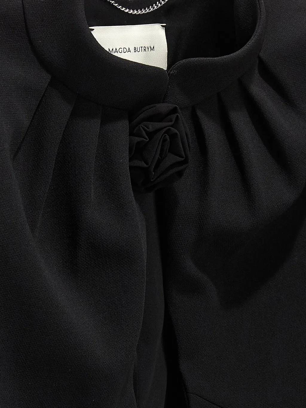 Cut-Out Cropped Jacket