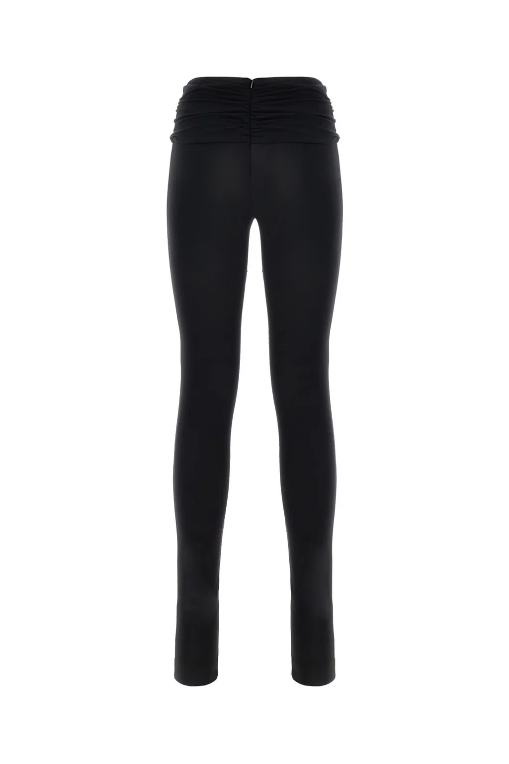 Floral-Appliqué Ruched Leggings