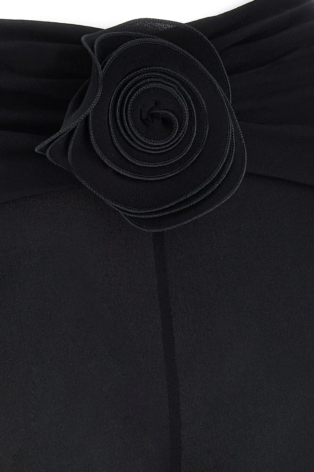 Floral-Appliqué Ruched Leggings