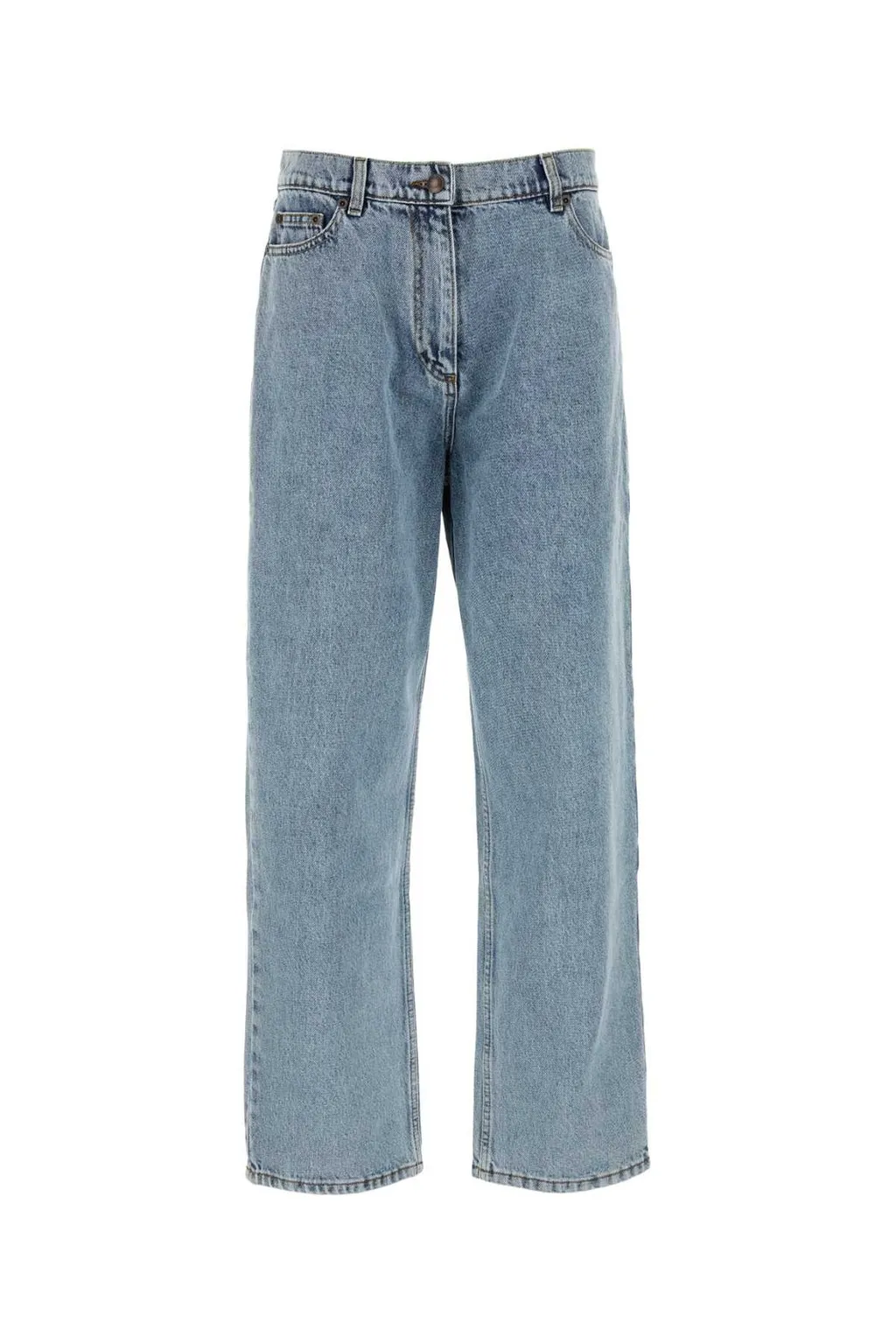 Loose Leg Denim Jeans