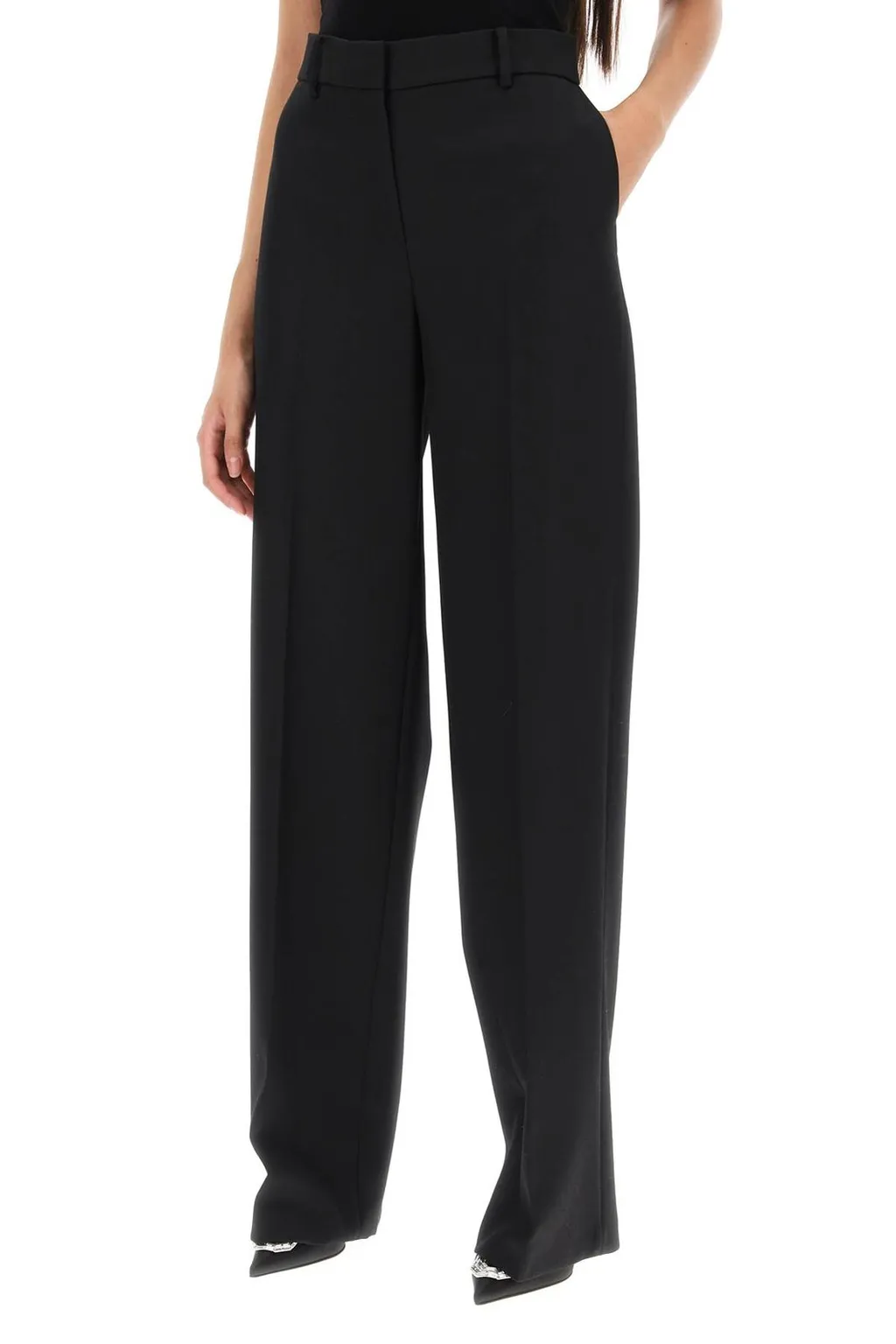 Wide Leg Trousers